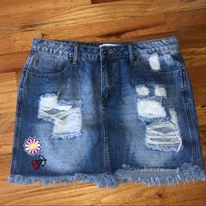 Denim Skirt